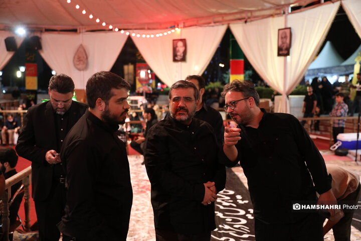 خیمه عاشورایی میدان شهدای هفتم تیر