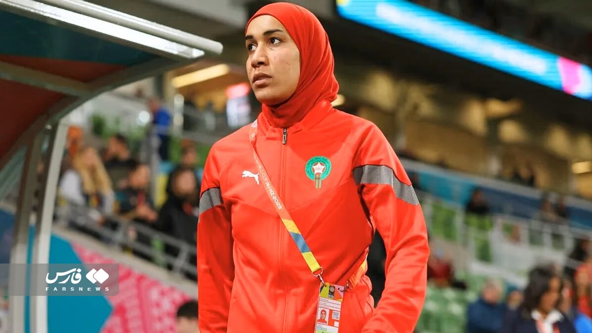 تصاویر | اولین بانوی محجبه در تاریخ جام‌جهانی زنان | فوتبالیست مراکشی تاریخ‌ساز شد
