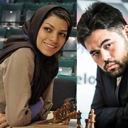 ازدواج پرسر و صدا در شطرنج ؛ آتوسا پورکاشیان با هیکارو ناکامورا قهرمان شطرنج جهان ازدواج کرد!