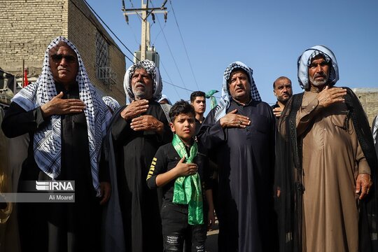مراسم یوم العباس در اهواز
