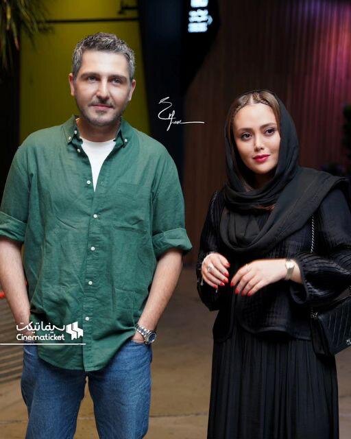 تصاویر | لحظهای که پژمان بازغی دخترش را در آغوش میگیرد | اکران مردمی آخرین فیلم کیومرث پوراحمد