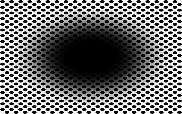 یک حفره سیاه که میخواهد شما را ببلعد! | توهم نوری عجیب که مغز را گول میزند