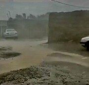 تصاویر بارش‌های شدید و سیل در سیستان و بلوچستان | سد پنجگور هم شکست!