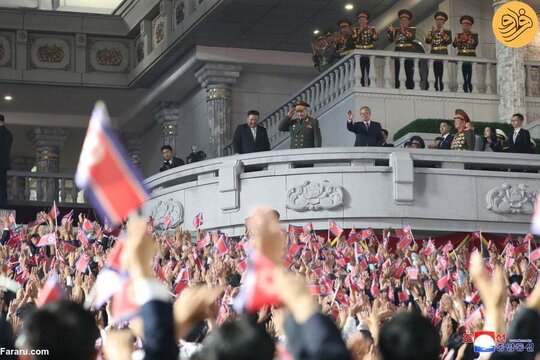 نمایش تسلیحات اتمی و پهپاد جدید در «روز پیروزی» کره شمالی