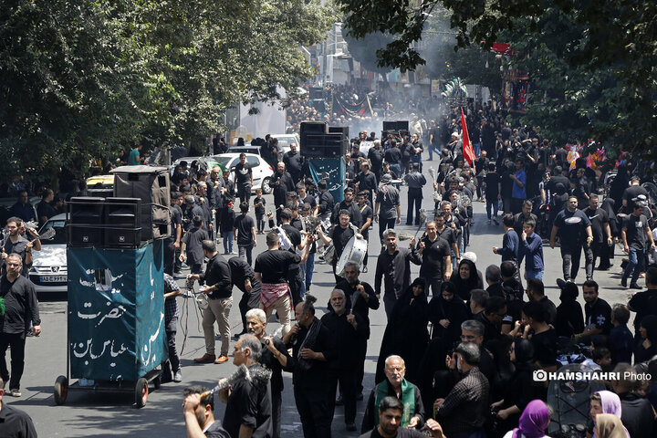 مراسم عاشورای حسینی در امامزاده حسن تهران