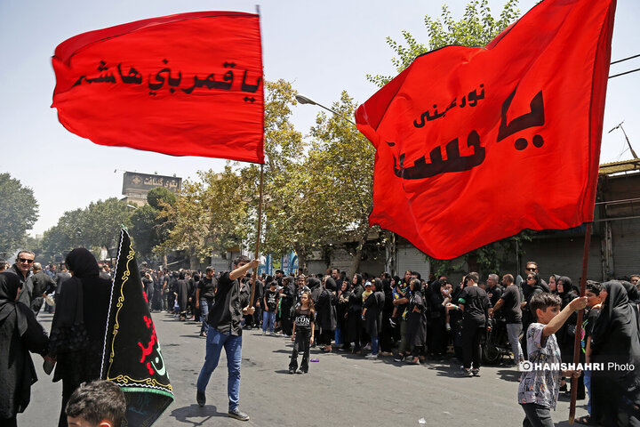 مراسم عاشورای حسینی در امامزاده حسن تهران