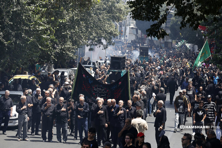 مراسم عاشورای حسینی در امامزاده حسن تهران