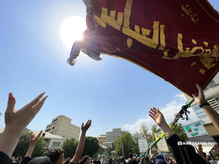 مراسم پرشور عاشورای حسینی در تهران