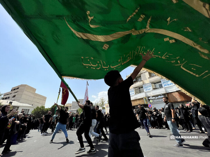 مراسم پرشور عاشورای حسینی در تهران