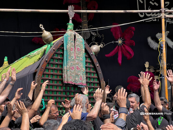 مراسم پرشور عاشورای حسینی در تهران