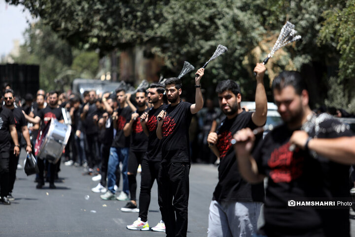مراسم پرشور عاشورای حسینی در تهران