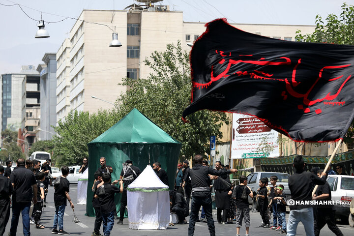 مراسم پرشور عاشورای حسینی در تهران