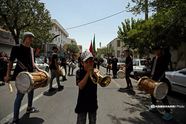 مراسم پرشور عاشورای حسینی در تهران