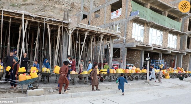 بحران قطعی آب آشامیدنی در پایتخت افغانستان