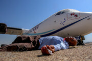 تصاویر | سقوط فرضی یک فروند هواپیمای مسافربری در فرودگاه شهید دستغیب شیراز