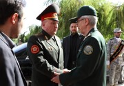تصویر دیدار وزیر دفاع بلاروس با سرلشکر باقری