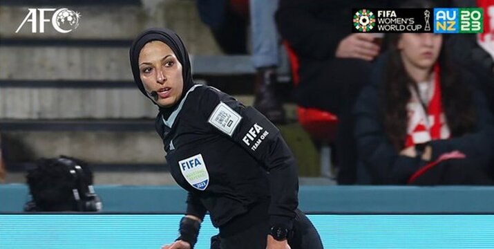 داور محجبه فلسطینی در جام جهانی فوتبال زنان