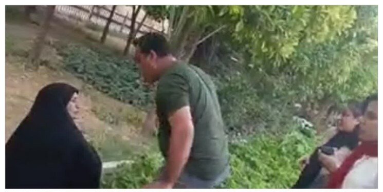 حمله به آمر به معروف در باغ نارنجستان