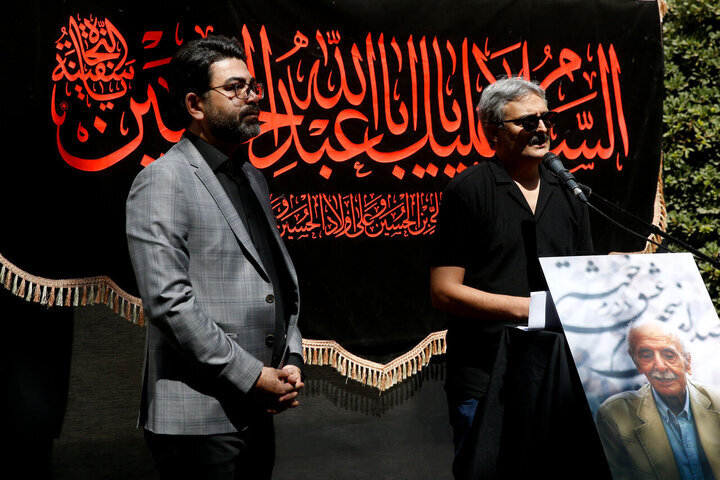 تصاویر | فرزاد حسنی در مراسم زندهیاد حمید منوچهری چه گفت؟