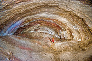 تصاویر دیدنی از اعماق بزرگ‌ترین غار نمکی جهان در ایران
