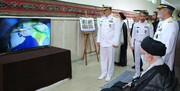 تصاویر | بازدید رهبر معظم انقلاب از نمایشگاه دستاوردهای ناوگروه ۸۶ نیروی دریایی ارتش