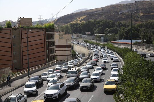 ترافیک محدوده نمایشگاه بین‌المللی تهران