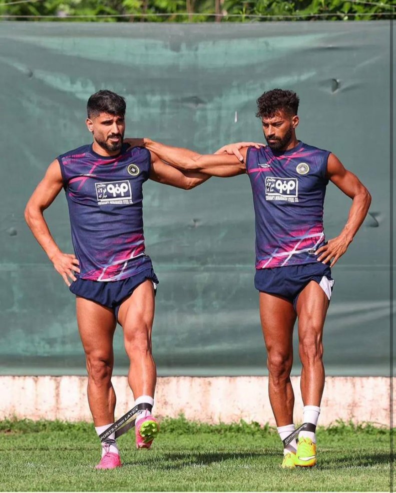 عکس | این دو بازیکن سپاهان با نمایش این عکس عرض اندام کردند