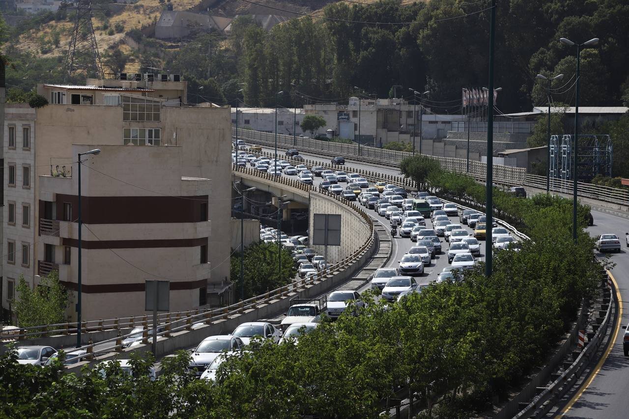 ترافیک سنگین نمایشگاه بین المللی روی دوش تهران