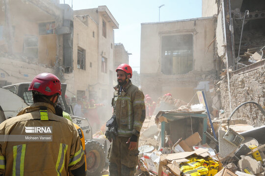 انفجار گاز در محله جوانمرد قصاب