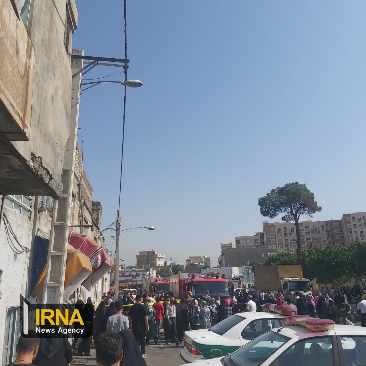 اولین تصاویر از محل وقوع انفجار ساختمان ۳ طبقه در محله جوانمرد قصاب