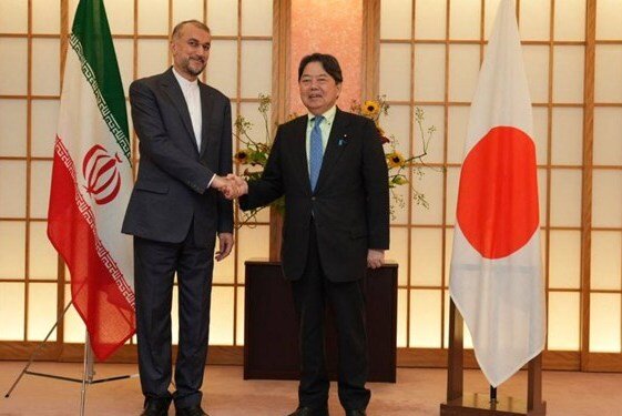 ۳ دیدار مهم امیرعبداللهیان در سرزمین آفتاب تابان | نشست های وزیر خارجه با نخستوزیر و ۲ وزیر ژاپن