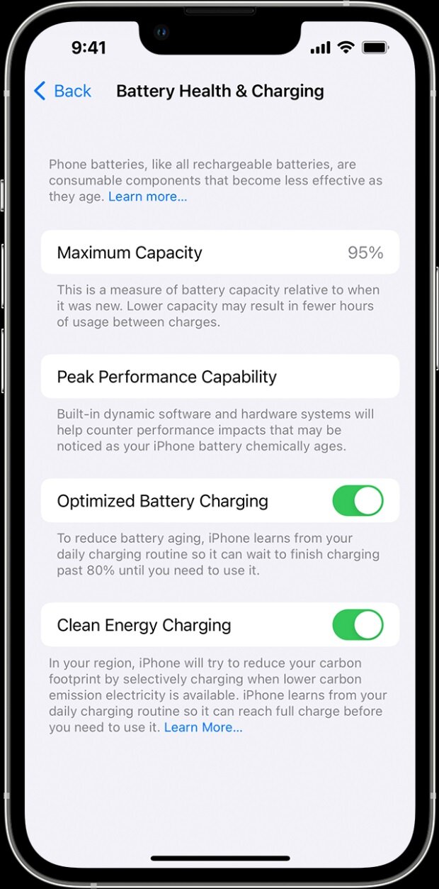 آیفون باتری گوشی شما را تقویت می‌کند | آشنایی با ویژگی «بهینه‌سازی شارژ باتری»