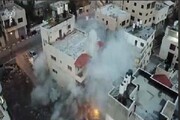 ببینید | منفجر کردن منزل یکی از شهدای فلسطینی در نابلس