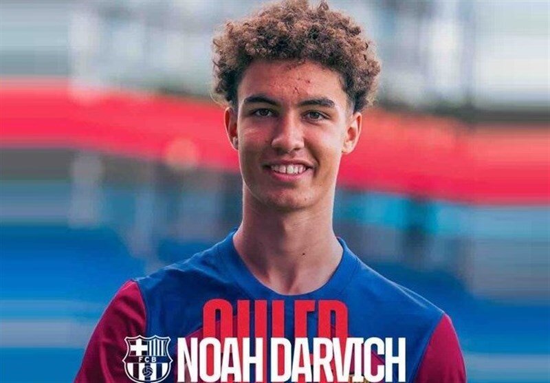 عکس | درویش؛ ستاره جدید بارسلونا شد