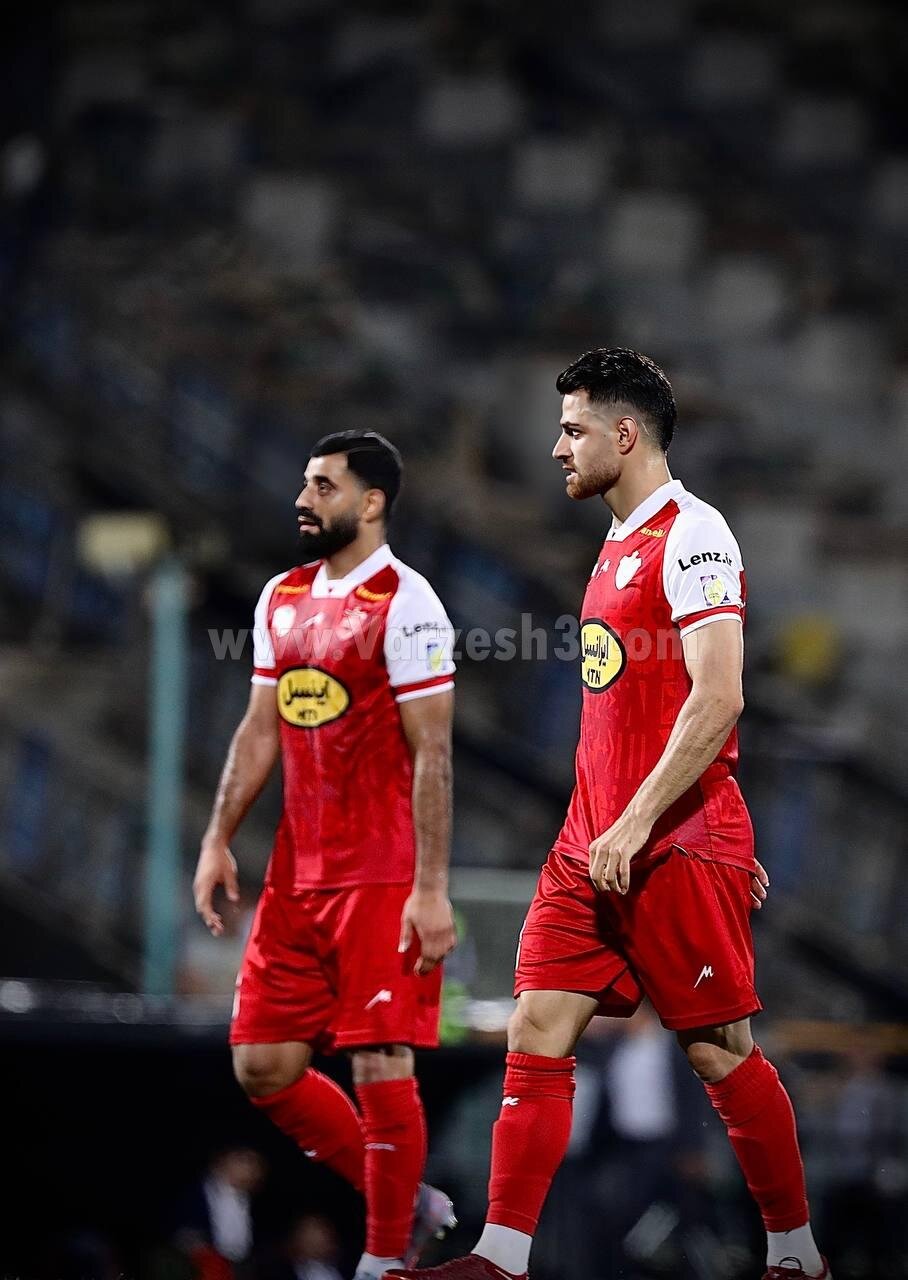 عکس | علت نیمکتنشینی ستاره خارجی پرسپولیس در یک قاب