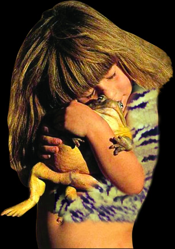 دختر بچه فرانسوی که در جنگل با جانوران وحشی بزرگ شد