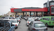 تصاویر وضعیت جایگاه‌های بنزین در سطح شهر تهران | گزارش صدا و سیما را ببینید