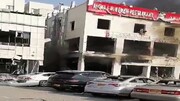 ببینید | انفجار شدید در منطقه «المعبیلة السابعة» عمان | تعدادی از عمانی‌ها زخمی شدند