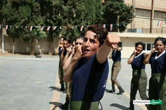 دوره آموزشی پلیس زن دولت سوریه