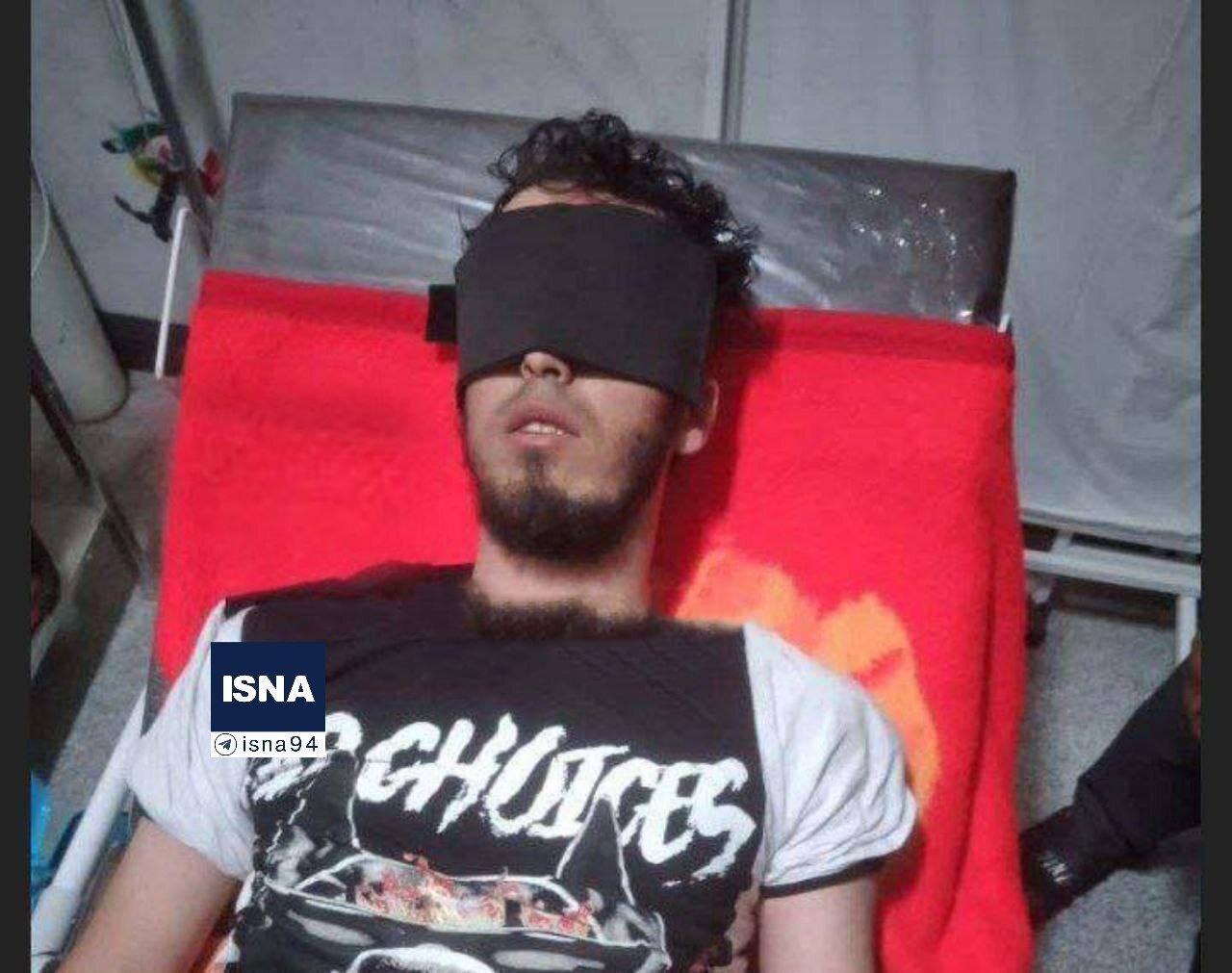 اولین تصویر تروریست دستگیر شده در حمله به شاهچراغ | چهره داعشی تروریست را ببینید