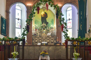 تصاویر | مراسم عروج حضرت مریم و تبرک انگور در یک کلیسای تهران