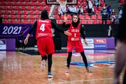 تصاویر واکنش خاص دختران بسکتبالیست ایرانی به حادثه تروریستی شاهچراغ