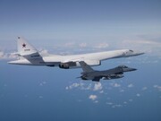 رویارویی هوایی روسیه با جنگنده‌های ناتو | روسیه: بمب‌افکن‌های ما بر فراز قطب شمال پرواز کردند