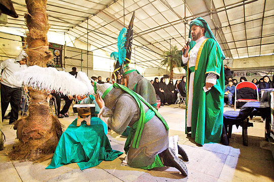 دیدار با نقشخوان گروه قدیمی تعزیه | امام حسین(ع) نجاتم داد