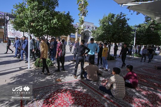 حضور وزیر کشور در حرم «شاهچراغ»