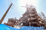 آخرین تصاویر از تخریب ساختمان های غیرمجاز در خلازیر | رفع تخلف از ۶ ملک دیگر