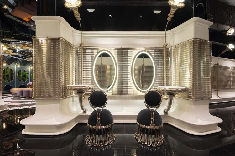 تصاویر زیباترین حمام عمومی جهان ؛ طرحی شگفت انگیز از ذهن خلاق معماران چینی