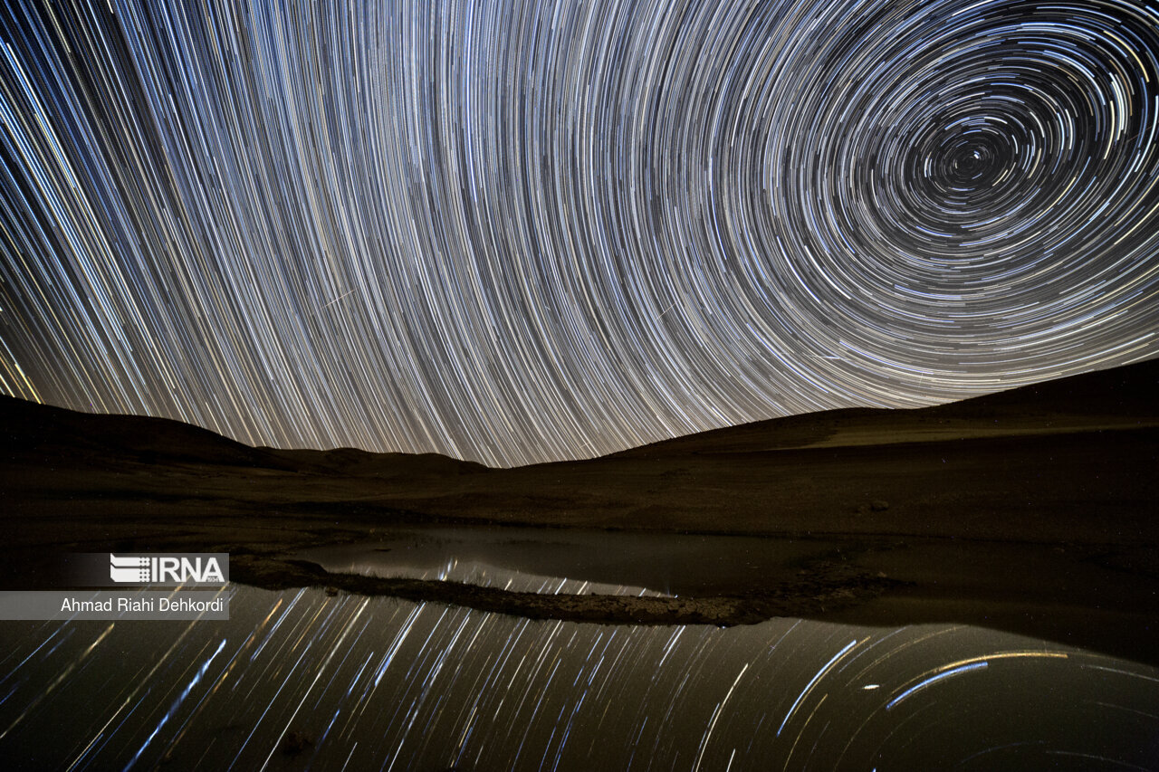 تصاویر خارق العاده از اوج بارش شهابی در آسمان چهارمحال و بختیاری