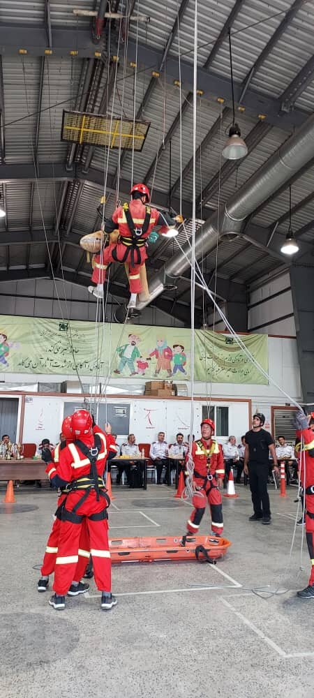 رقابت بر سر نجات در ارتفاع | نخستین دوره مسابقات تخصصی یادبود شهید «دارابی»