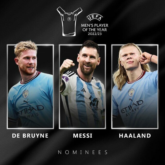 ۳ نامزد برترین بازیکن سال اروپا انتخاب شدند | رقابت ۲ ستاره هم تیمی با نابغه فوتبال جهان!
